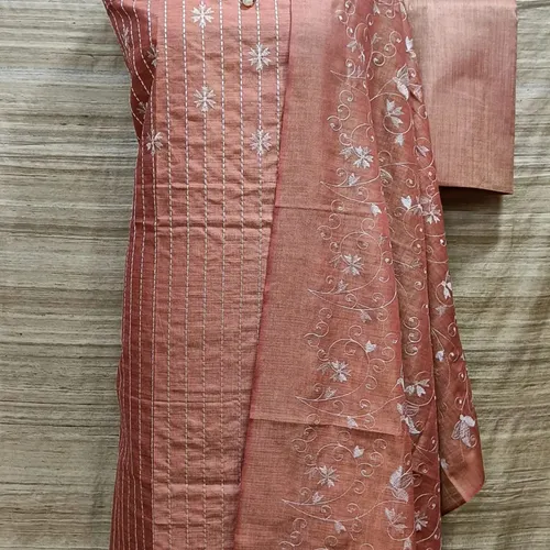 Bhagalpuri Semi Silk Saree – Elegant Handwoven